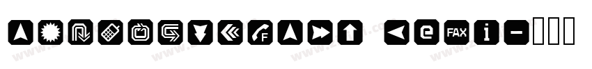 SymbolItcSCT Medi字体转换